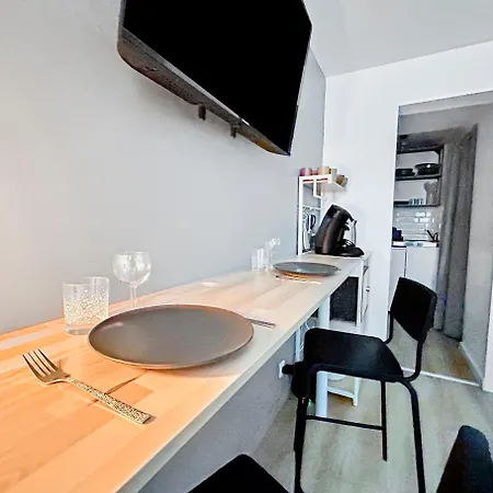 Moderne A 5 Min De La Place Stanislas 公寓 南锡